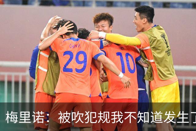 梅里诺：被吹犯规我不知道发生了什么，幸好最后足球赢了